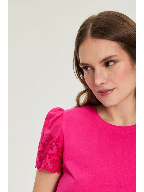 Moodo Sima póló fukszia Moodo