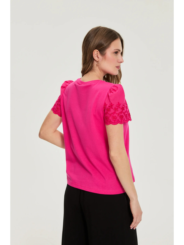 Moodo Sima póló fukszia Moodo
