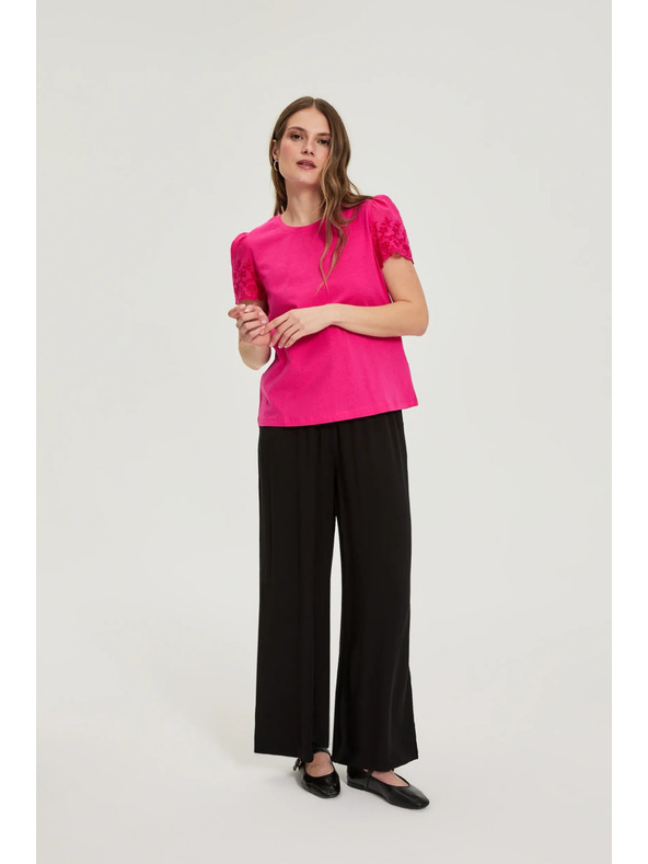 Moodo Sima póló fukszia Moodo