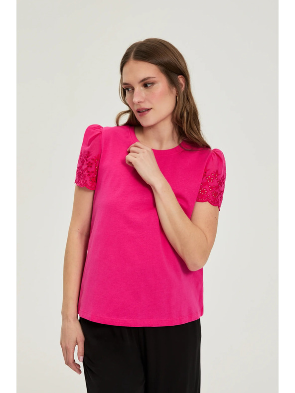 Moodo Sima póló fukszia Moodo