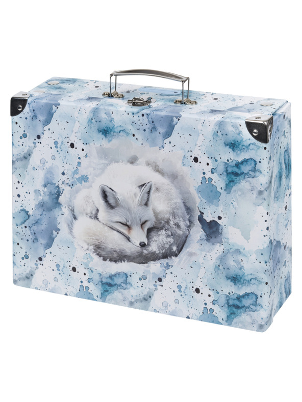 BAAGL  BAAGL Összecsukható iskolai kufri Polar fém szerelékkel