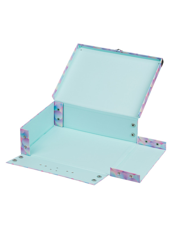 BAAGL  BAAGL Összehajtható iskolai kufri Candy fém sarokkal