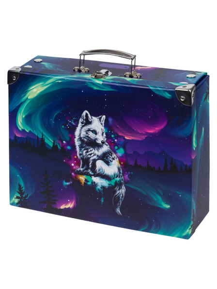 BAAGL  BAAGL Összehajtható iskolai kufri Aurora fém sarokkal