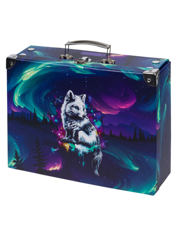 BAAGL  BAAGL Összehajtható iskolai kufri Aurora fém sarokkal