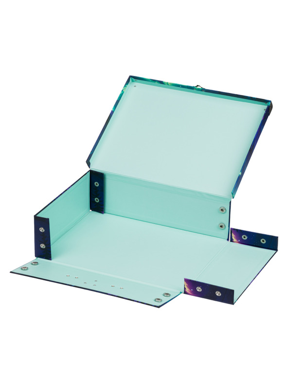 BAAGL  BAAGL Összehajtható iskolai kufri Aurora fém sarokkal