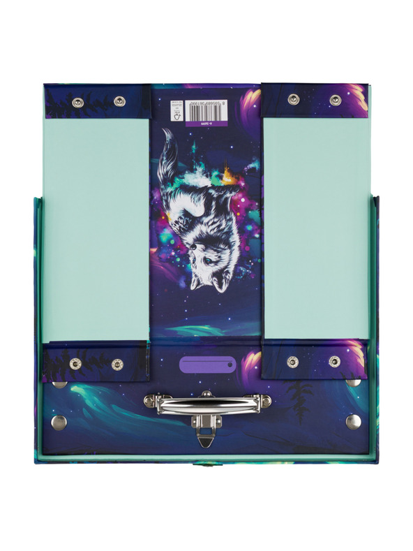 BAAGL  BAAGL Összehajtható iskolai kufri Aurora fém sarokkal