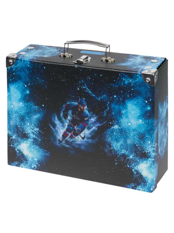 BAAGL  BAAGL Összehajtható iskolai kufri Hokej fém sarokkal