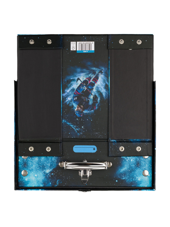 BAAGL  BAAGL Összehajtható iskolai kufri Hokej fém sarokkal