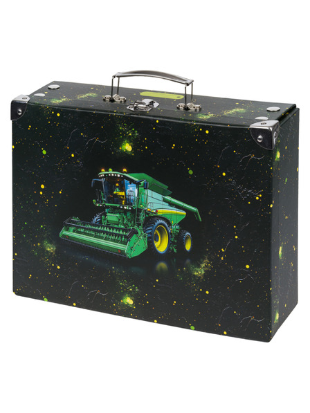 BAAGL  BAAGL Összehajtható iskolai kufri Traktor fém sarokkal