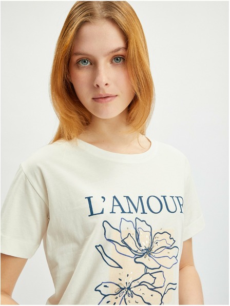 Orsay ORSAY krém női póló