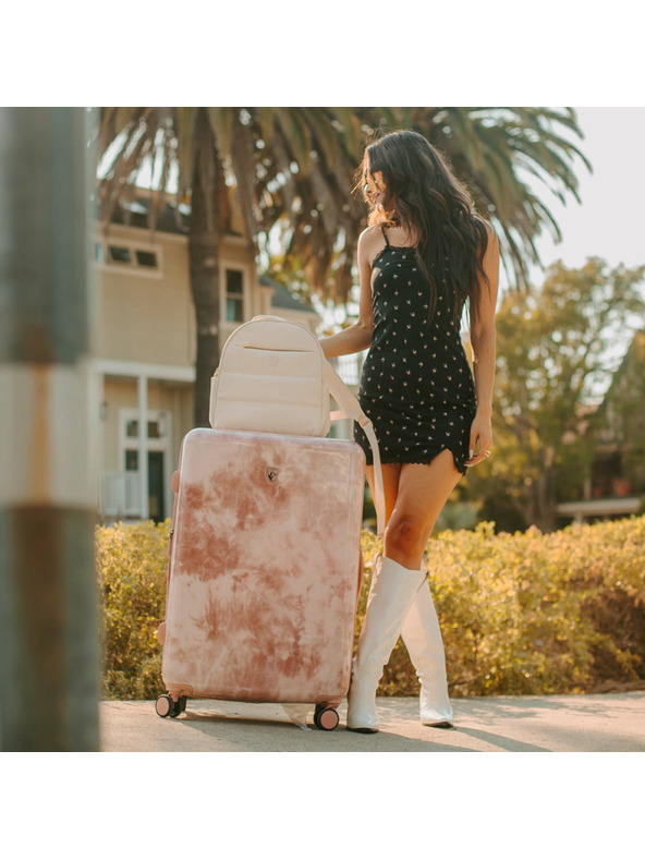 Heys Rózsaszín mintás utazótáska Heys Tie-Dye M