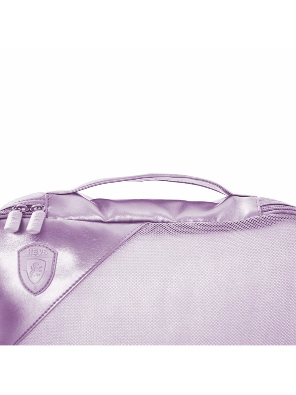 Heys Heys Metallic Packing Cube 5db öt darabos utazótáska készlet világos lila színben