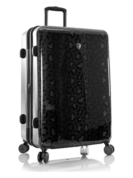 Heys Fekete mintás utazóbőrönd Heys Black Leopard L