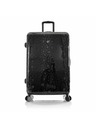 Heys Fekete mintás utazóbőrönd Heys Black Leopard L