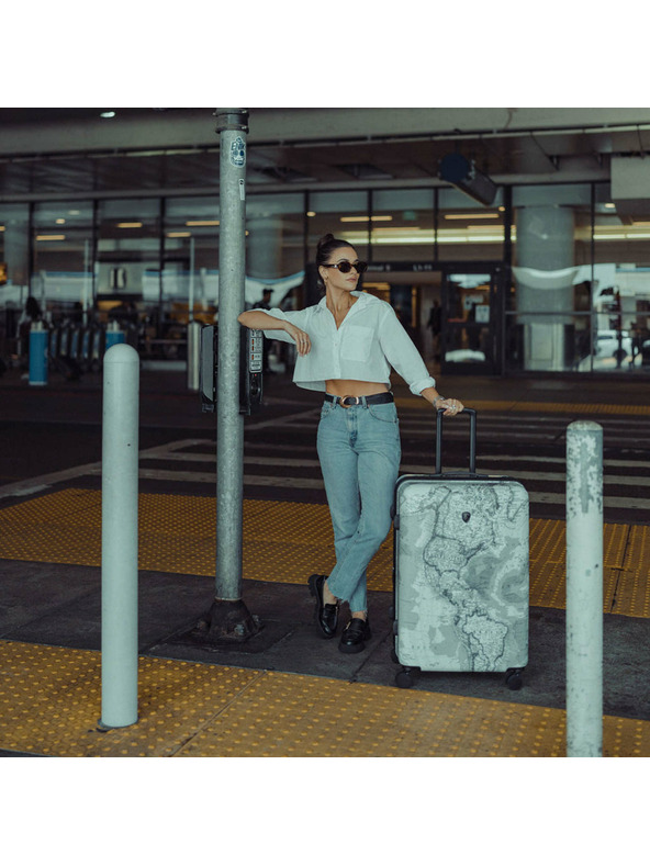 Heys Világosszürke mintás utazótáska Heys Journey 3G L L