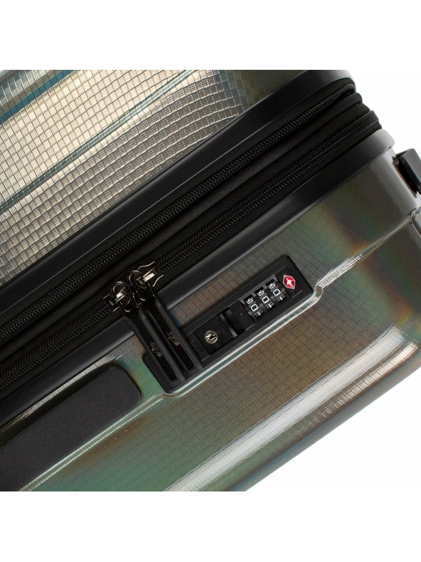 Heys Sötétszürke Heys Astro M bőrönd