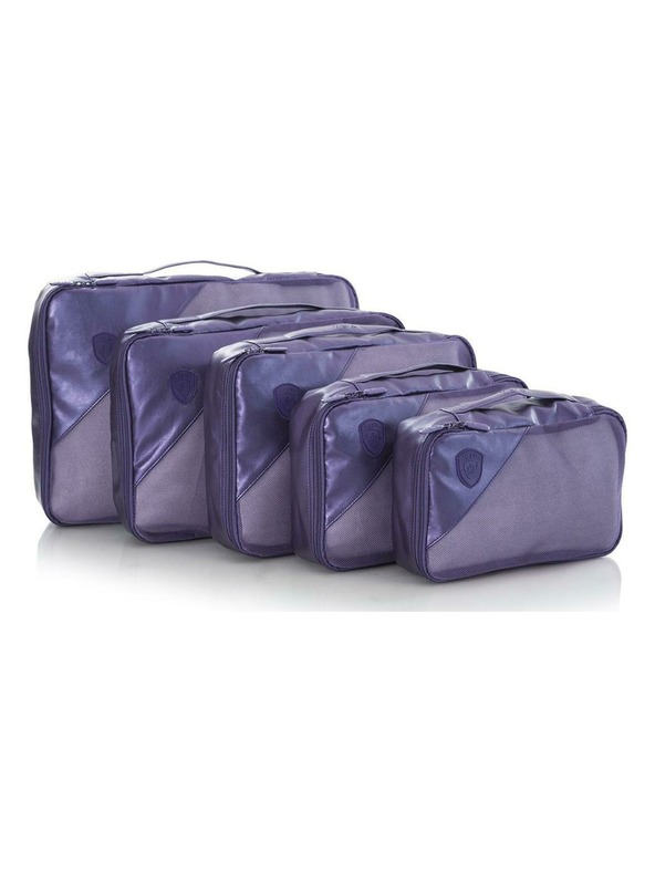 Heys Heys Metallic Packing Cube 5 db-os utazótáska szett sötétkék színben