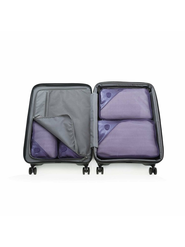 Heys Heys Metallic Packing Cube 5 db-os utazótáska szett sötétkék színben