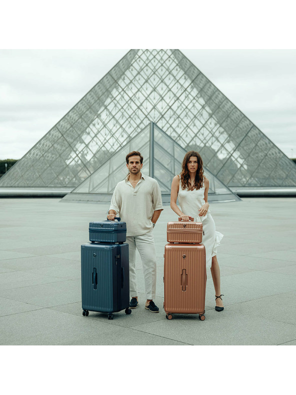 Heys Kék Heys Luxe L Trunk Navy