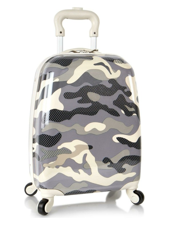 Heys Heys Kids 4w szürke camo mintás bőrönd