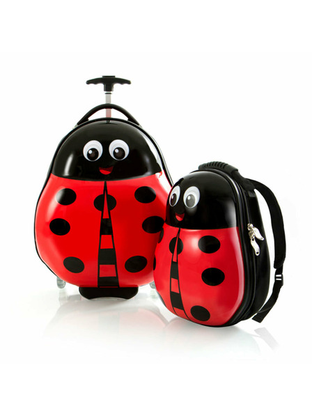 Heys Gyerek bőrönd Heys Travel Tots Lady Bug – hátizsák és bőrönd szett