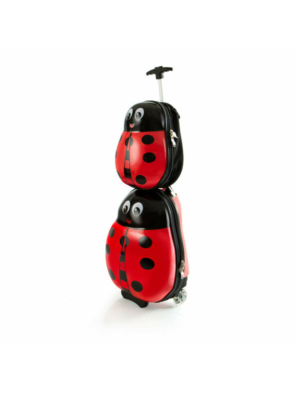 Heys Gyerek bőrönd Heys Travel Tots Lady Bug – hátizsák és bőrönd szett