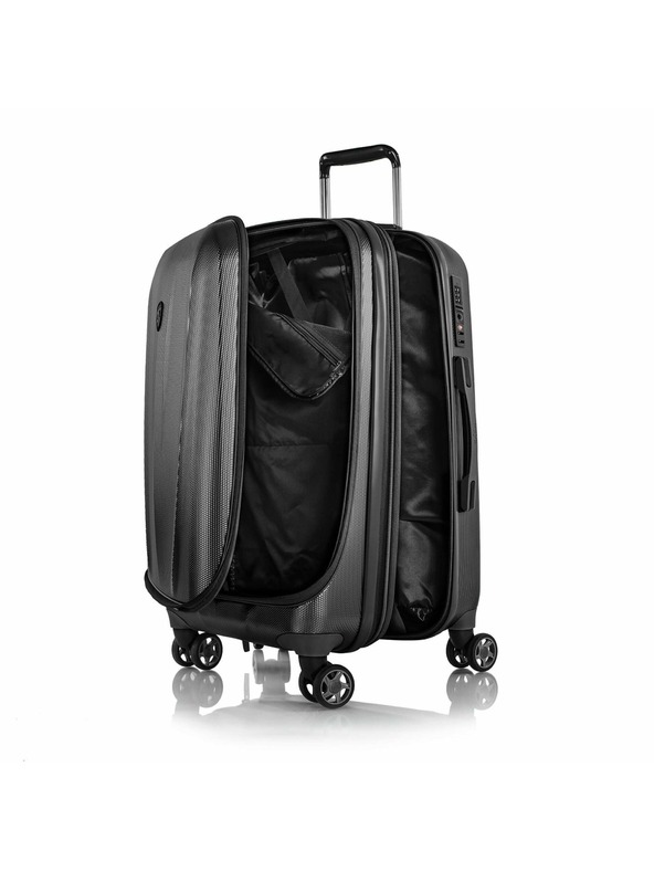 Heys Utazási bőrönd Heys Vantage Smart Luggage L Black
