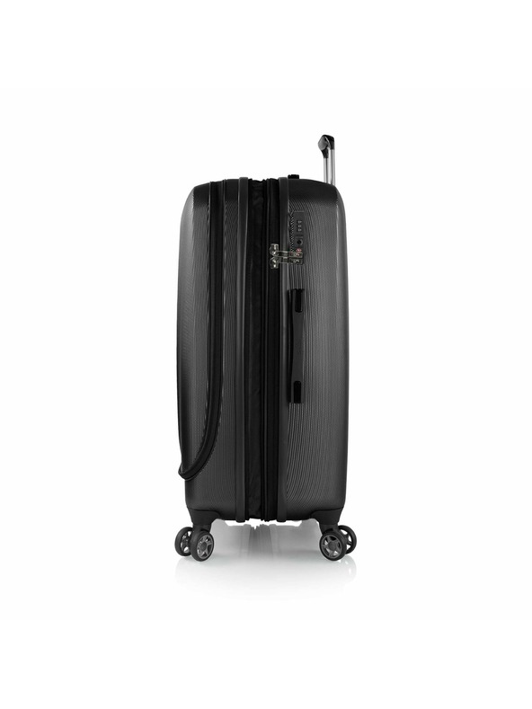 Heys Utazási bőrönd Heys Vantage Smart Luggage L Black