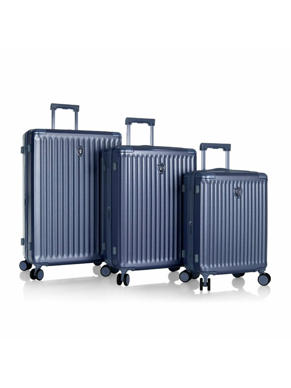 Heys Heys Luxe S,M,L Navy utazó bőrönd szett