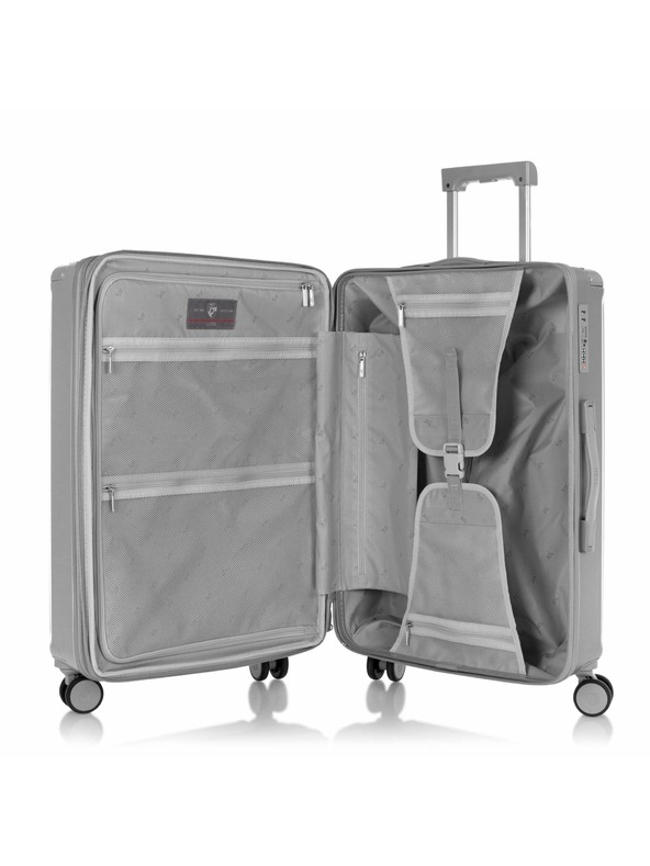 Heys Utazási bőrönd Heys Luxe M Silver