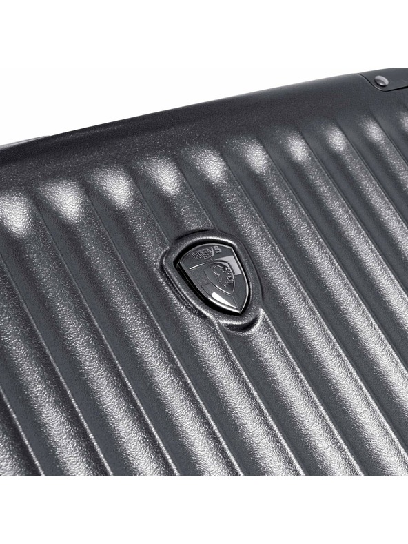Heys Utazási bőrönd Heys Luxe M Gunmetal
