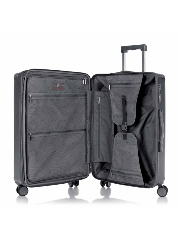 Heys Utazási bőrönd Heys Luxe M Gunmetal