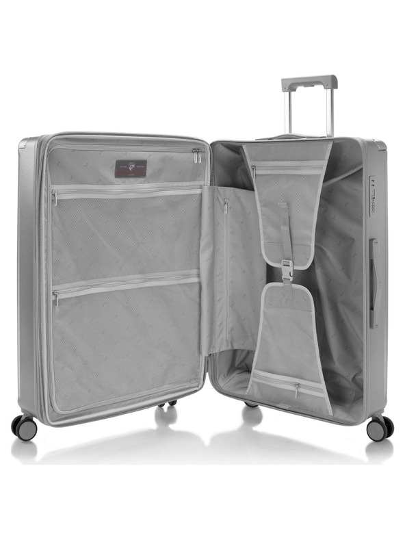 Heys Utazási bőrönd Heys Luxe L Silver