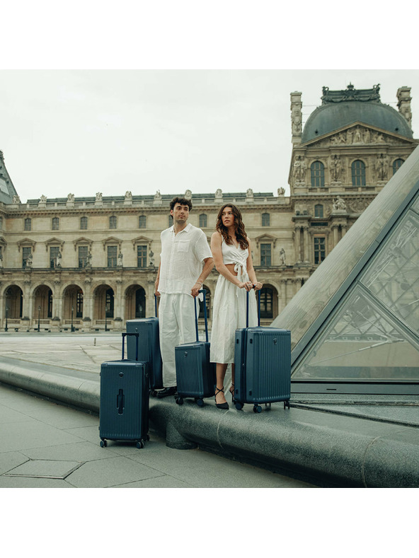 Heys Utazási bőrönd Heys Luxe L Rose Gold