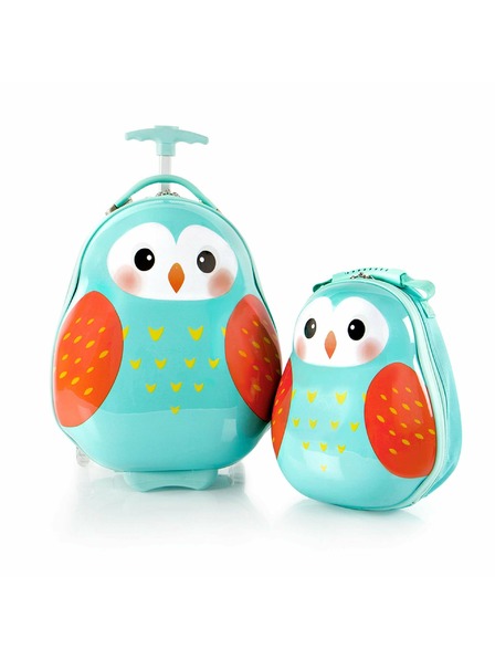 Heys Heys Travel Tots Owl gyermekbőrönd – hátizsák és bőrönd szett