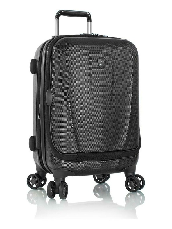 Heys Heys Vantage Smart Luggage utazóbőrönd szett S,M,L Black – 3 bőrönds szett