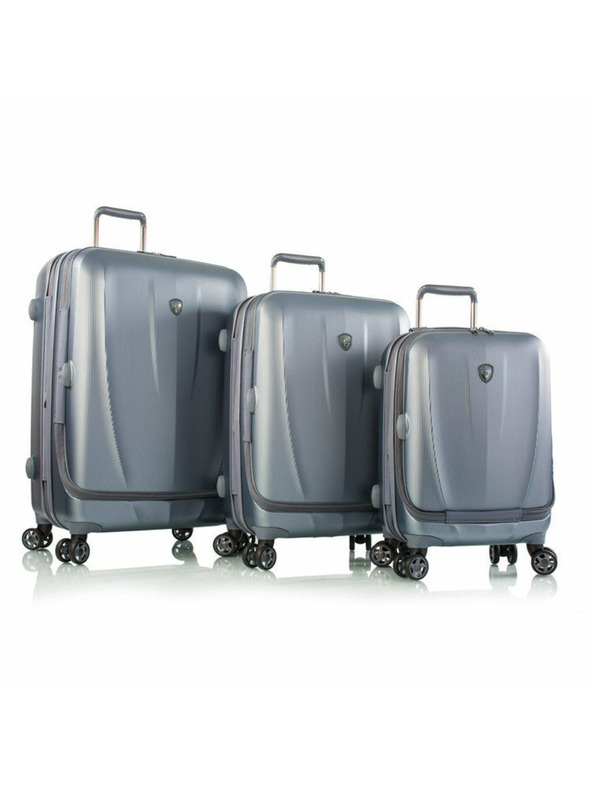 Heys Heys Vantage Smart Luggage S,M,L Slate Blue utazási bőrönd szett