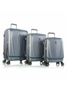 Heys Heys Vantage Smart Luggage S,M,L Slate Blue utazási bőrönd szett