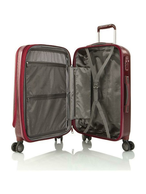 Heys Utazó bőrönd Heys Portal Smart M Pewter