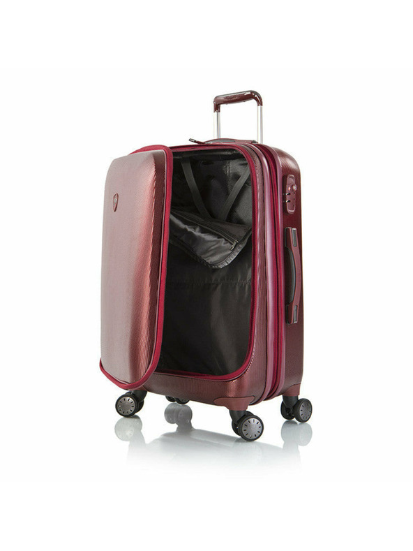 Heys Utazó bőrönd Heys Portal Smart M Pewter