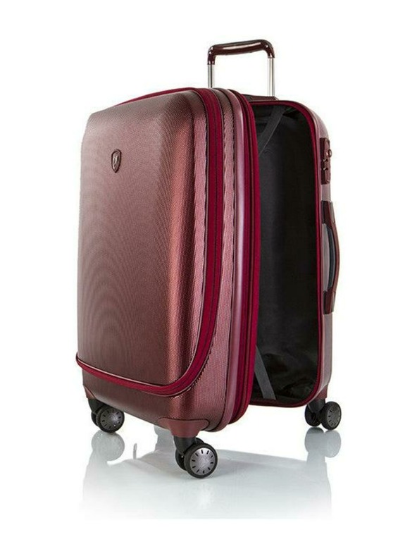 Heys Utazó bőrönd Heys Portal Smart M Pewter