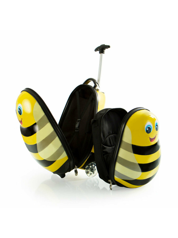 Heys Gyerek bőrönd Heys Travel Tots Bumble Bee – hátizsák és bőrönd szett