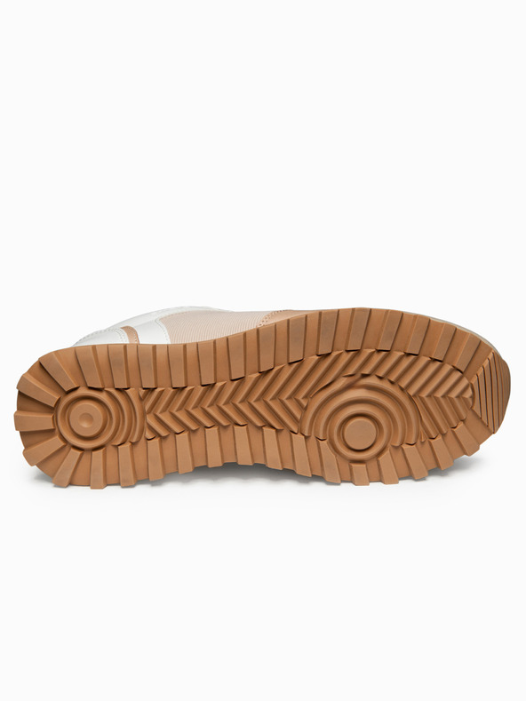 Ombre Clothing Cipő OM-FOSL-0243 - fehér/homokszínű Ombre Clothing