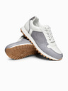 Ombre Clothing Cipő OM-FOSL-0243 - fehér/világosszürke Ombre Clothing