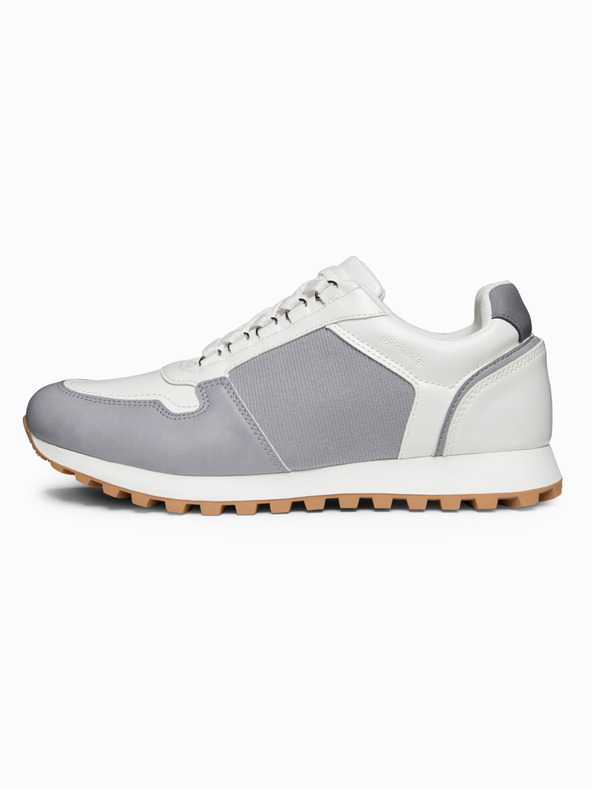 Ombre Clothing Cipő OM-FOSL-0243 - fehér/világosszürke Ombre Clothing