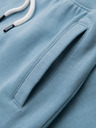 Ombre Clothing Férfi BASIC melegítő bordázott szárral - kék V7 OM-PABS-0305 Ombre Clothing