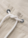 Ombre Clothing Férfi BASIC jogger melegítő bordázott szárral - világos bézs V1 OM-PABS-0305 Ombre Clothing