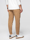 Ombre Clothing Férfi BASIC jogger melegítő bordázott szárral - barna V2 OM-PABS-0305 Ombre Clothing