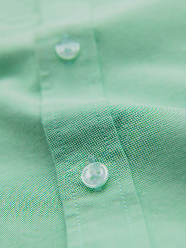 Ombre Clothing Férfi pamut oxford ing pasztell színekben - menta V4 K705 Ombre Clothing