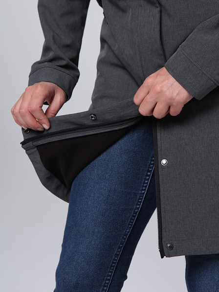 Loap Női softshell kabát LOAP LUNARA Sötétszürke